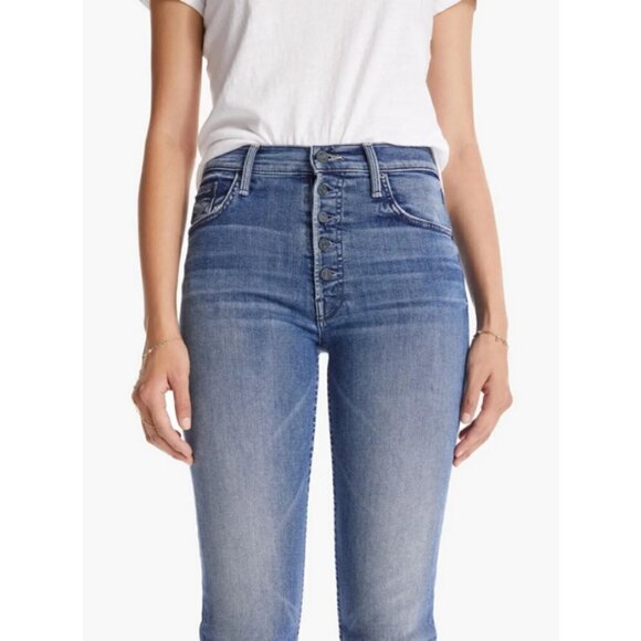 💕MOTHER💕 The Pixie Tomcat Ankle Jeans ~ Daytime Warrior 26 NWT - Picture 5 of 16